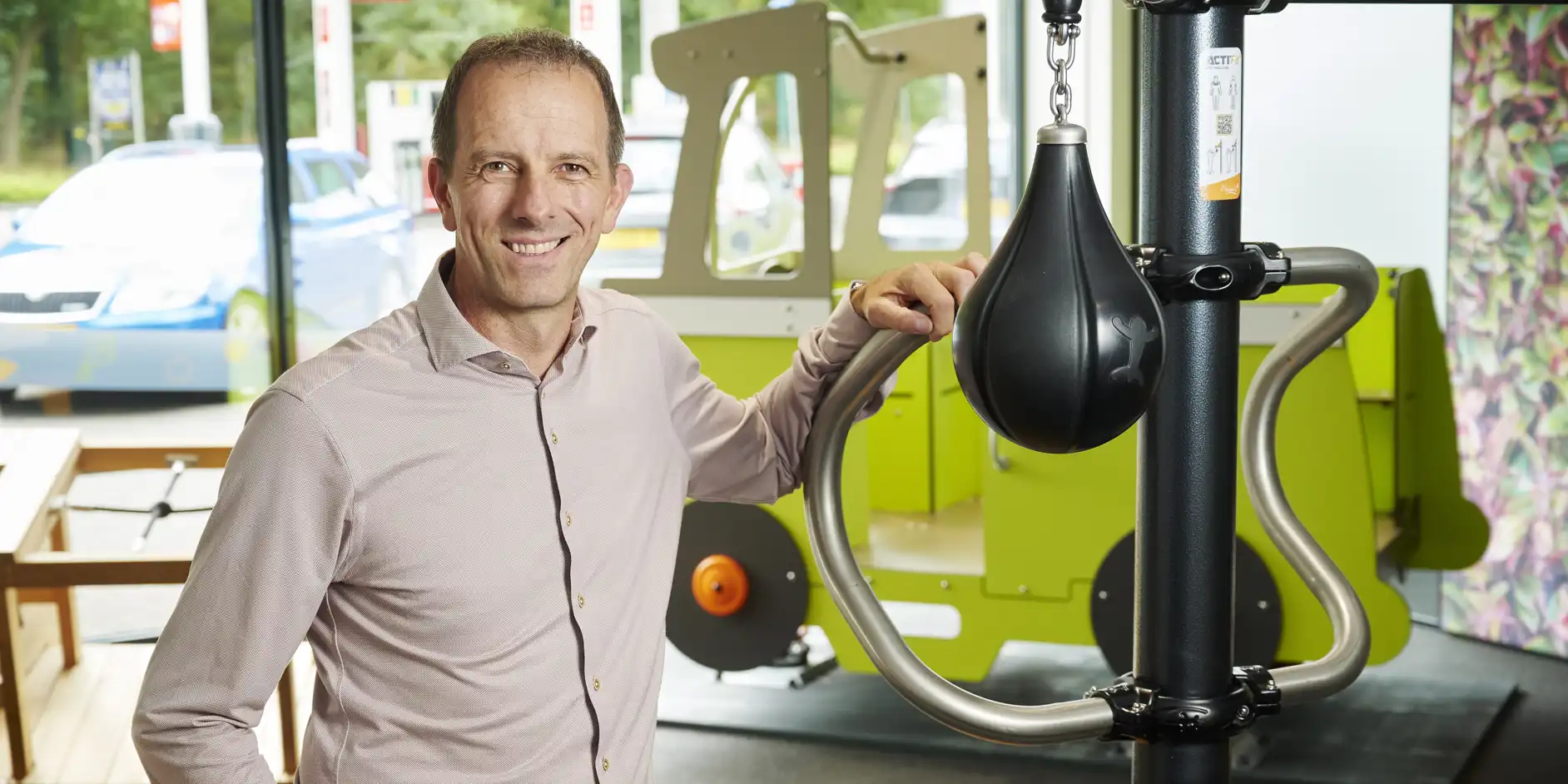 directeur Emiel Hermens. Proludic in Mill