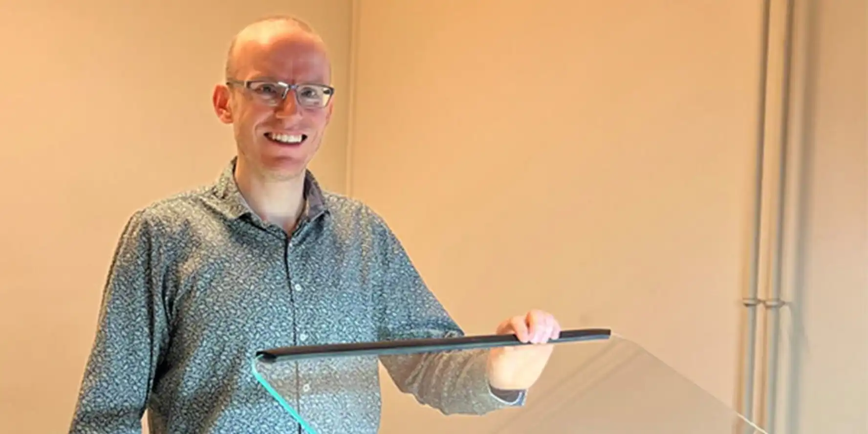 Bekijk de video van medewerker scanservice Paul Appeldoorn