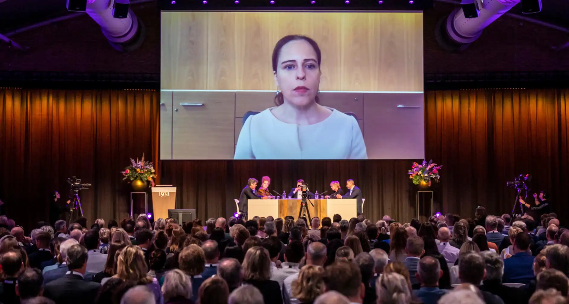 Overzichtsfoto van het congres